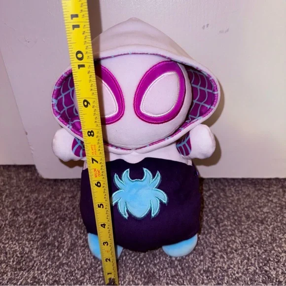 Squishmallows Marvel Spiderman Ghost Spider 10.5”  HugMees Soft Plush - Picture 7 of 7